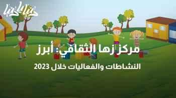 مركز زها الثقافي: أبرز النشاطات والفعاليات خلال 2023